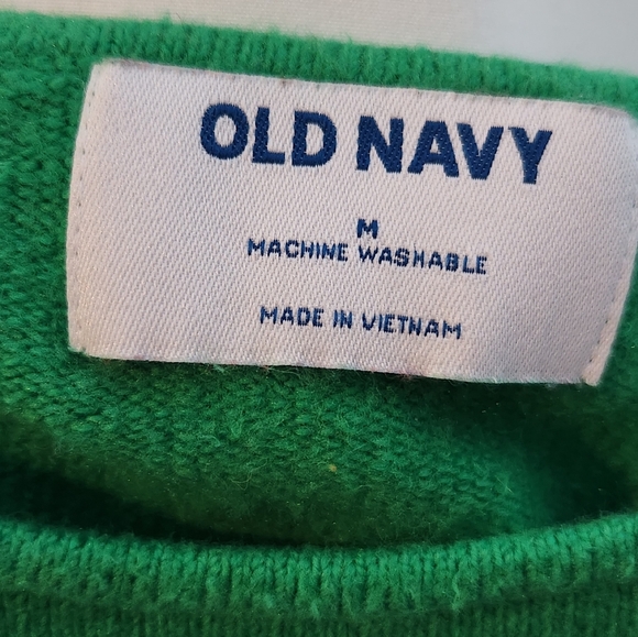 Old Navy Womens Green Cami Tank Top Cotton Knit Stretch Scoop Neck Sleeveless M - Picture 4 of 7